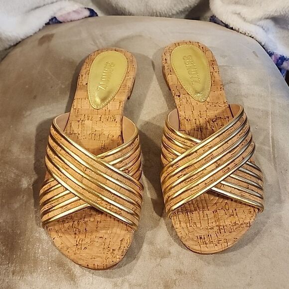 Schutz Latifah Flat size 8.5 - Picture 1 of 4